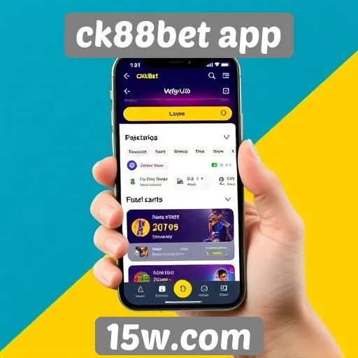 Avaliação da interface do usuário do ck88bet app